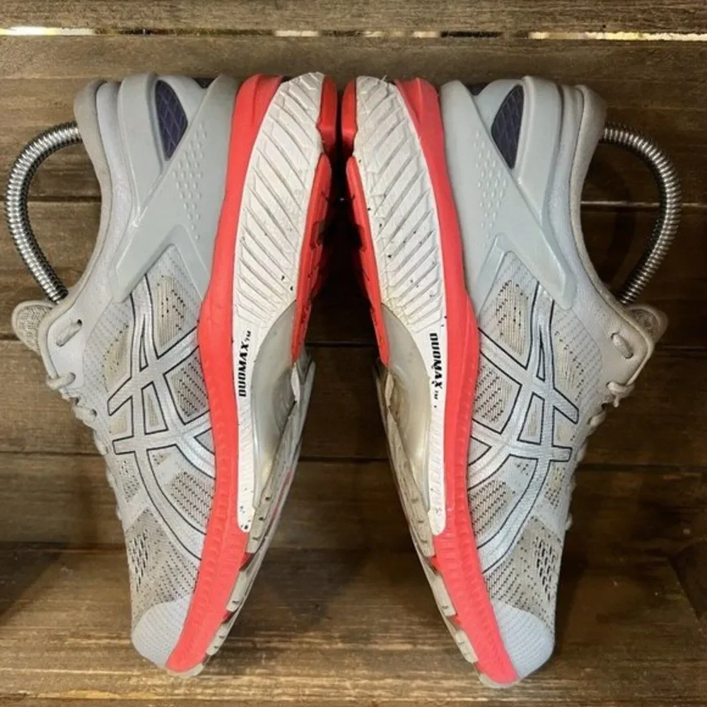 Womens Asics‎ Gel Kayano 26 Gray Athletic Running Shoes Sneakers Size 9 M GUC
